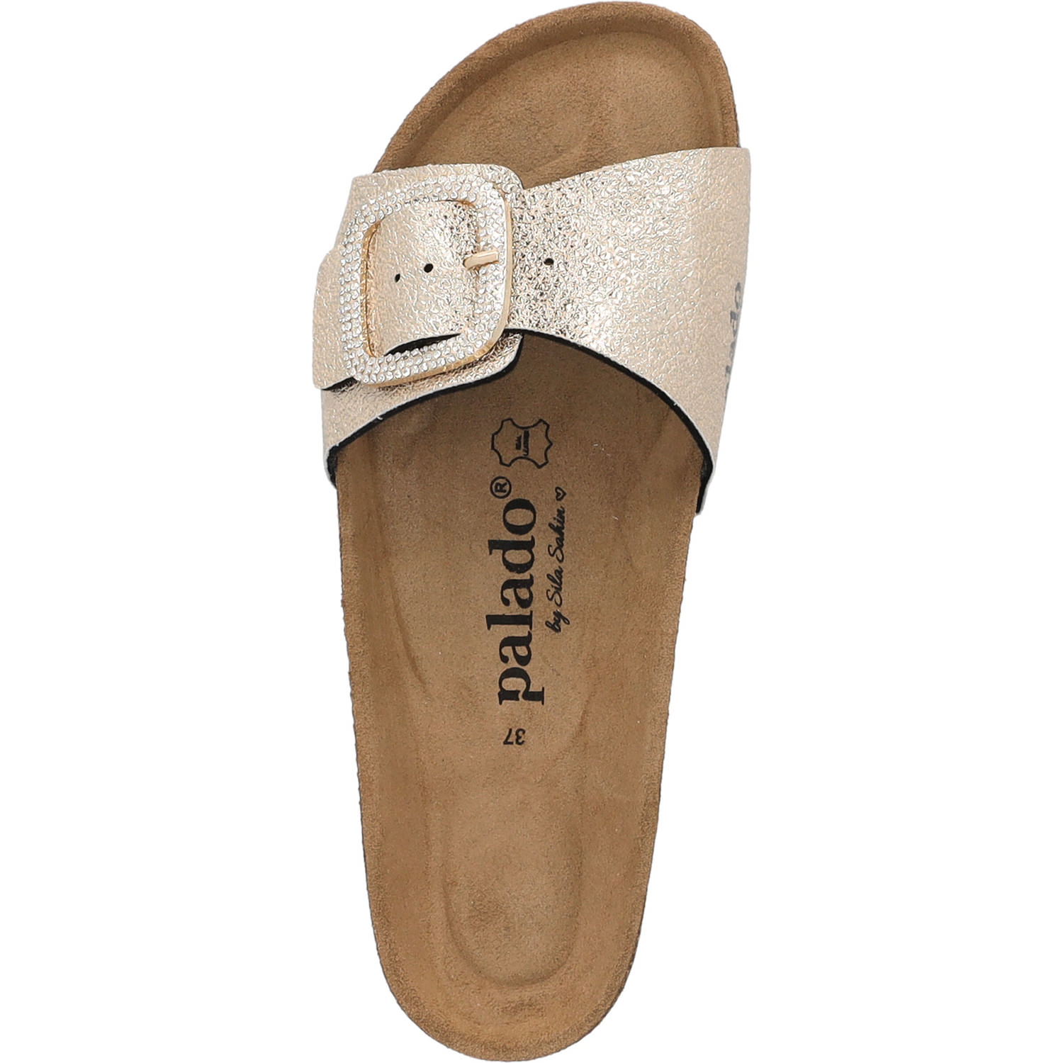 Palado Malta BX by Sila Sahin, Pantoletten, Damen, Gold Metallic