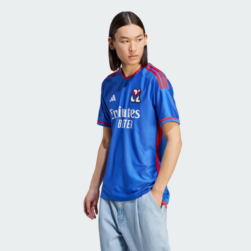 adidas Olympique Lyon 23/24 Auswärtstrikot Trikot Herren