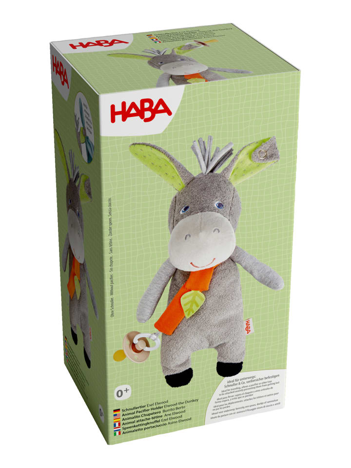 Haba Stoffpuppe Schnullertier in Esel Elwood günstig kaufen 26 cm