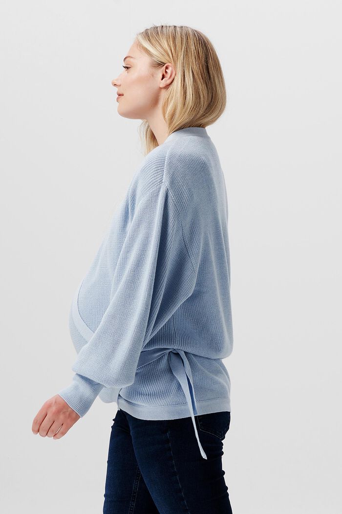 Wickel-Cardigan aus Strick