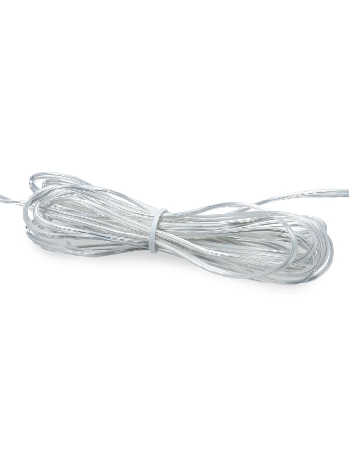 relaxdays LED Dekokugel in Silber - Ø 20 cm günstig kaufen onesize