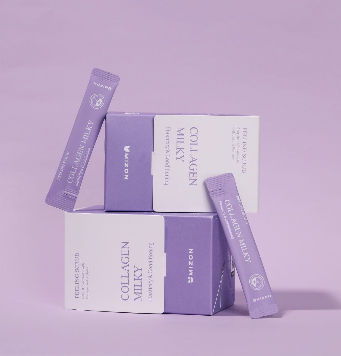 Mizon Collagen Milky Peeling Crub 200 g