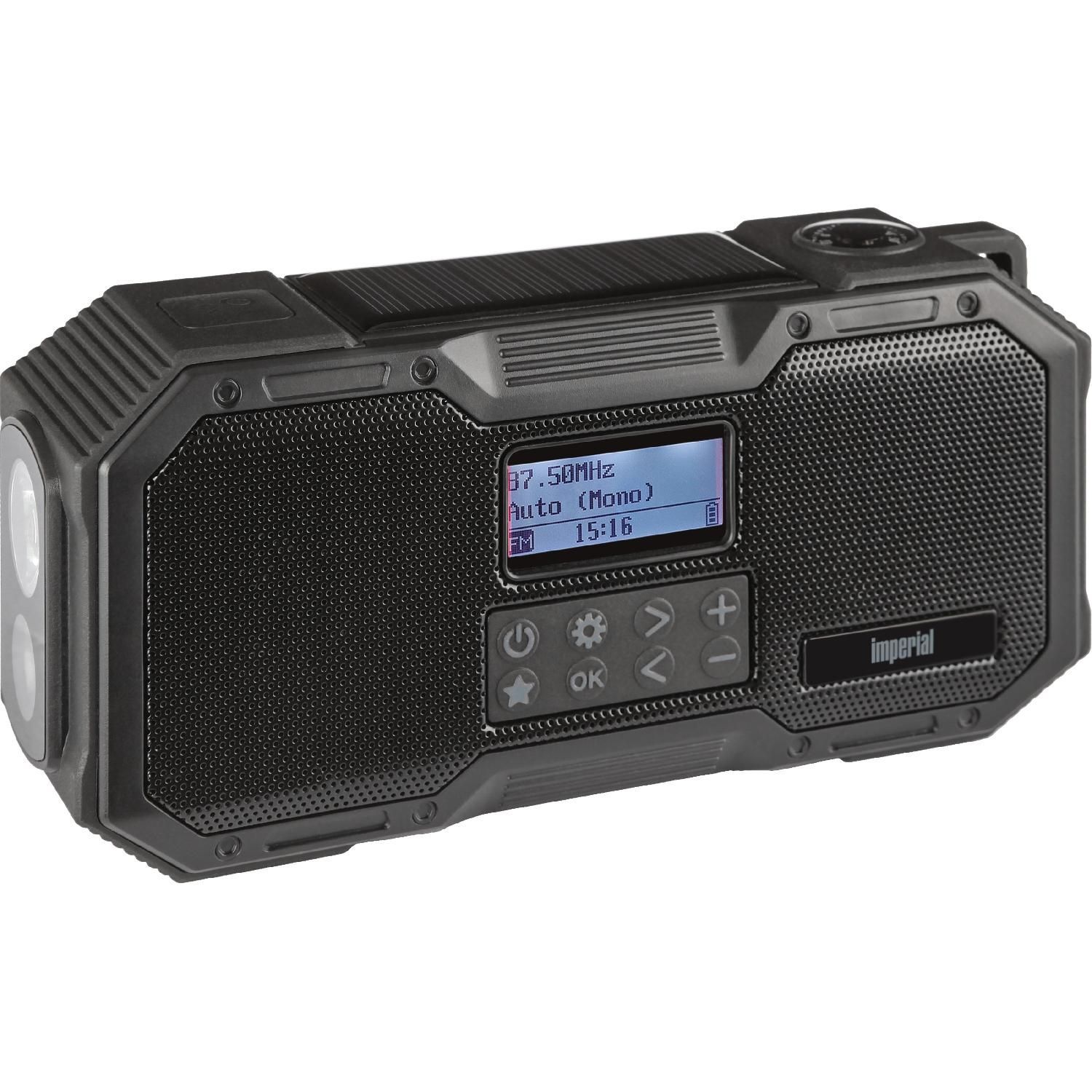 IMPERIAL DABMAN OR 1 DAB+/FM Radio mit Solarmodul