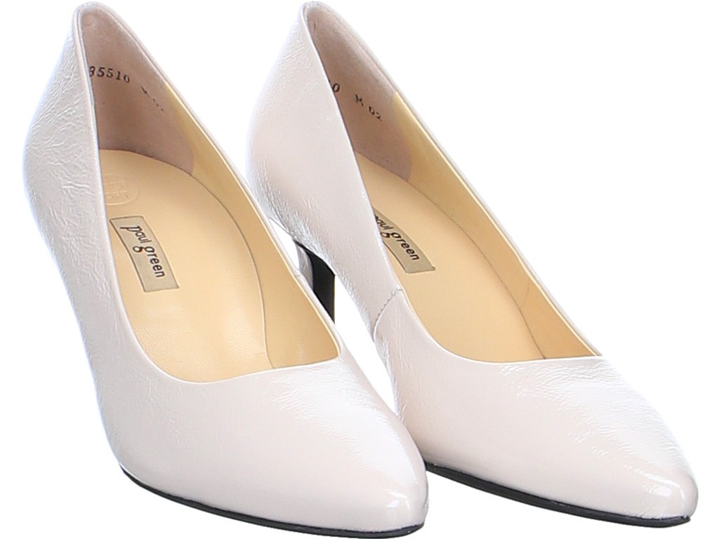 PAUL GREEN Modische Pumps beige biscuit Knautschlack