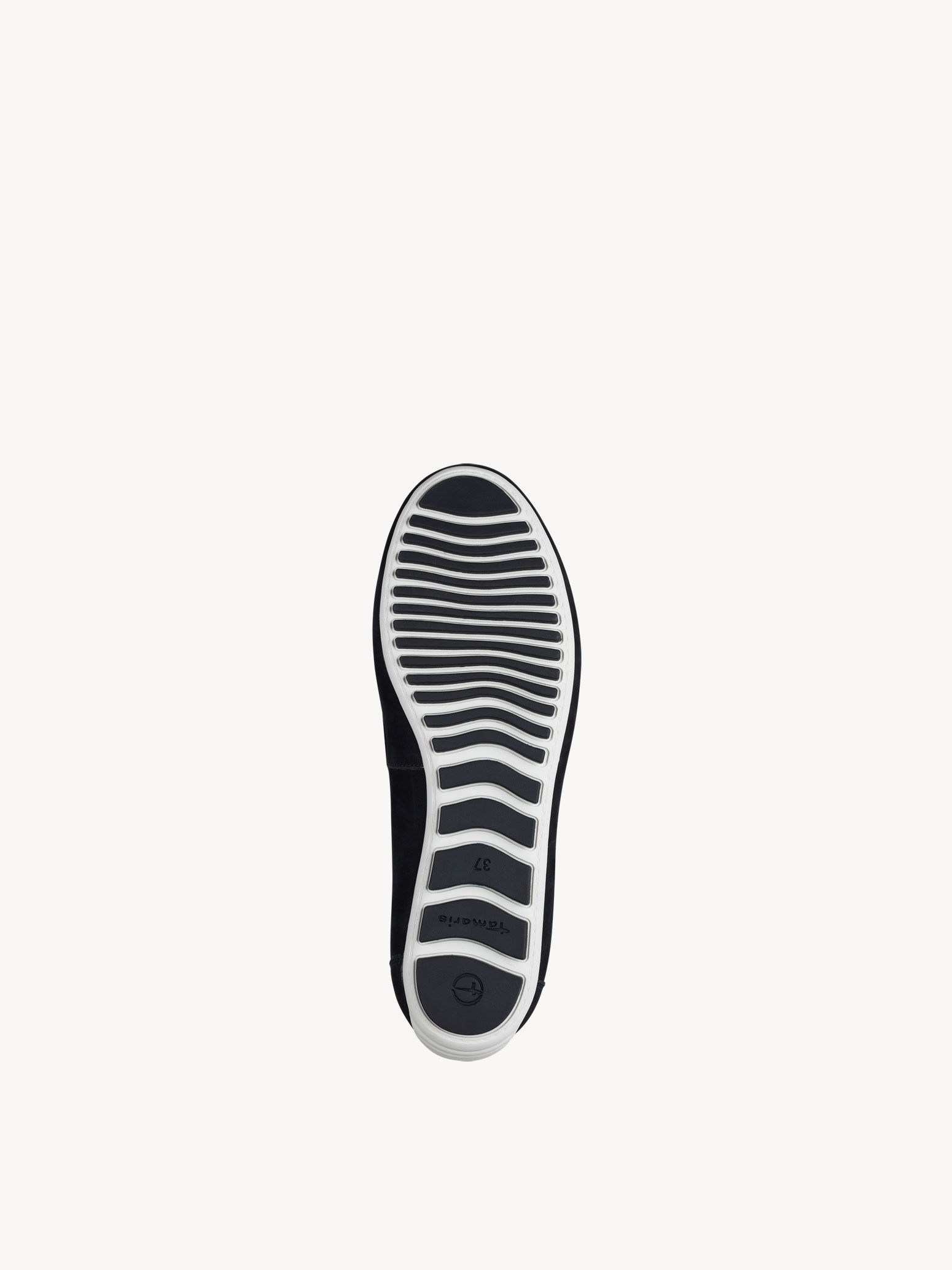 Mocassin en cuir - bleu