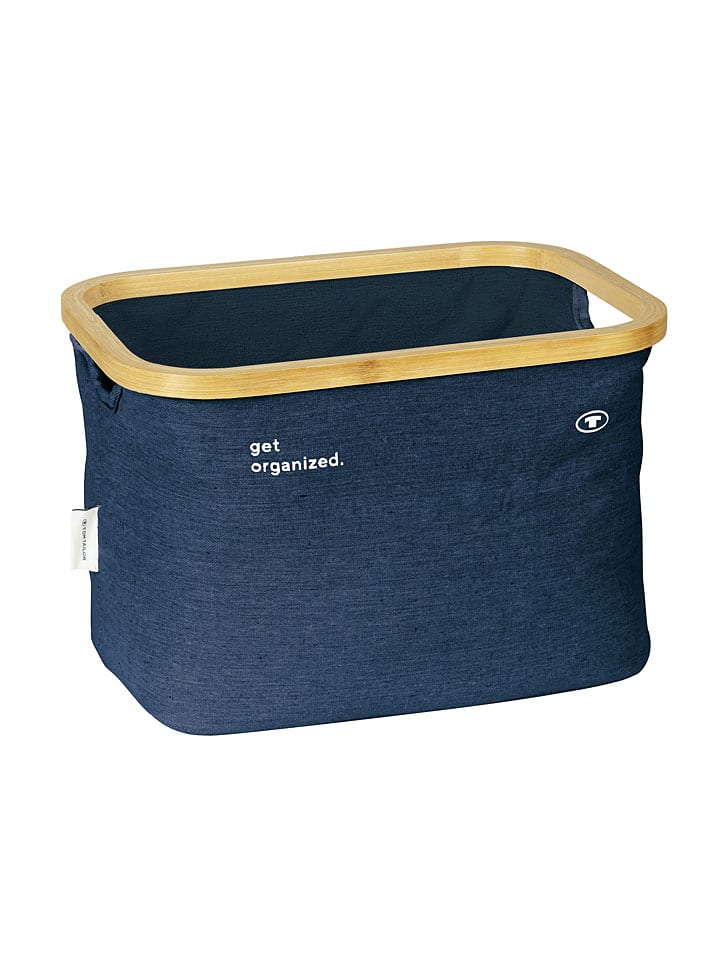 Tom Tailor 2er-Set: Aufbewahrungskörbe in Dunkelblau - (B)38 x (H)26 x (T)26 cm günstig kaufen onesize