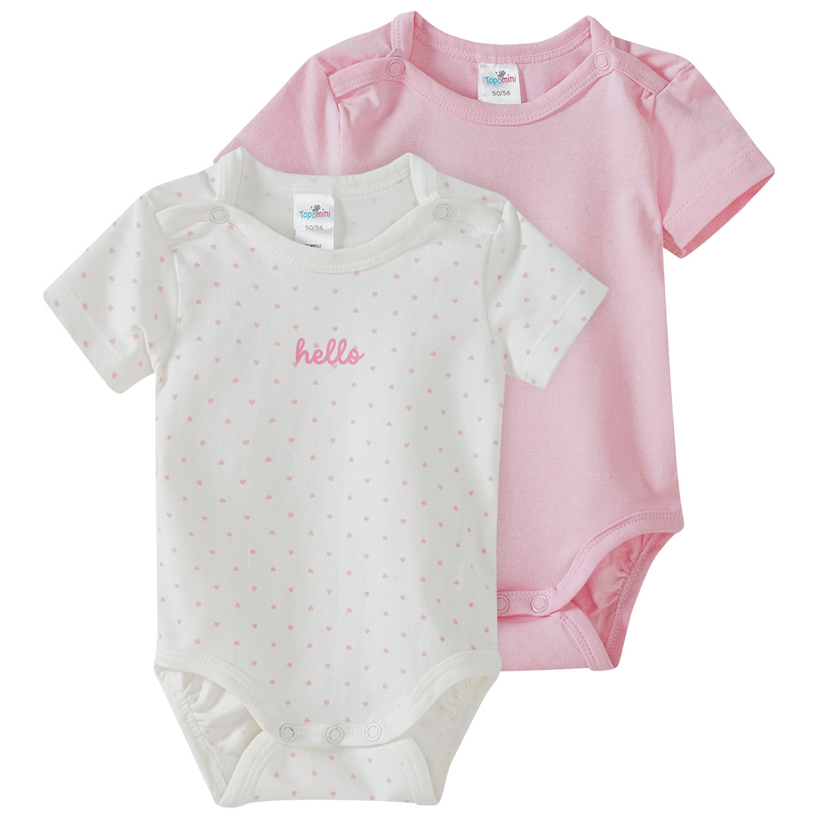 2 Baby Bodys in verschiedenen Dessins