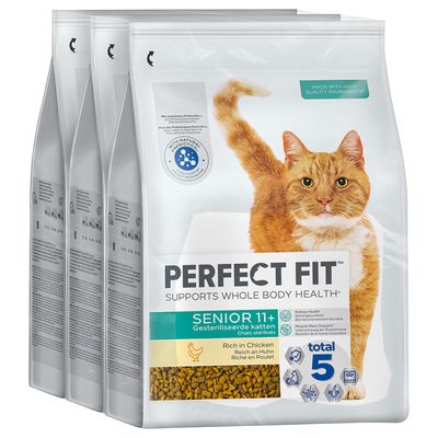 Perfect Fit Senior 11+ reich an Huhn