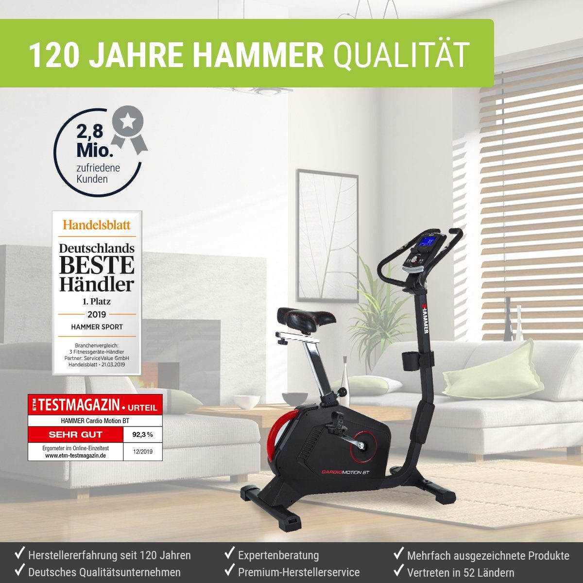 Hammer Ergometer Cardio Motion BT