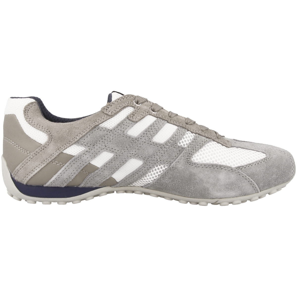 Geox Snake Sneaker Low hellgrau