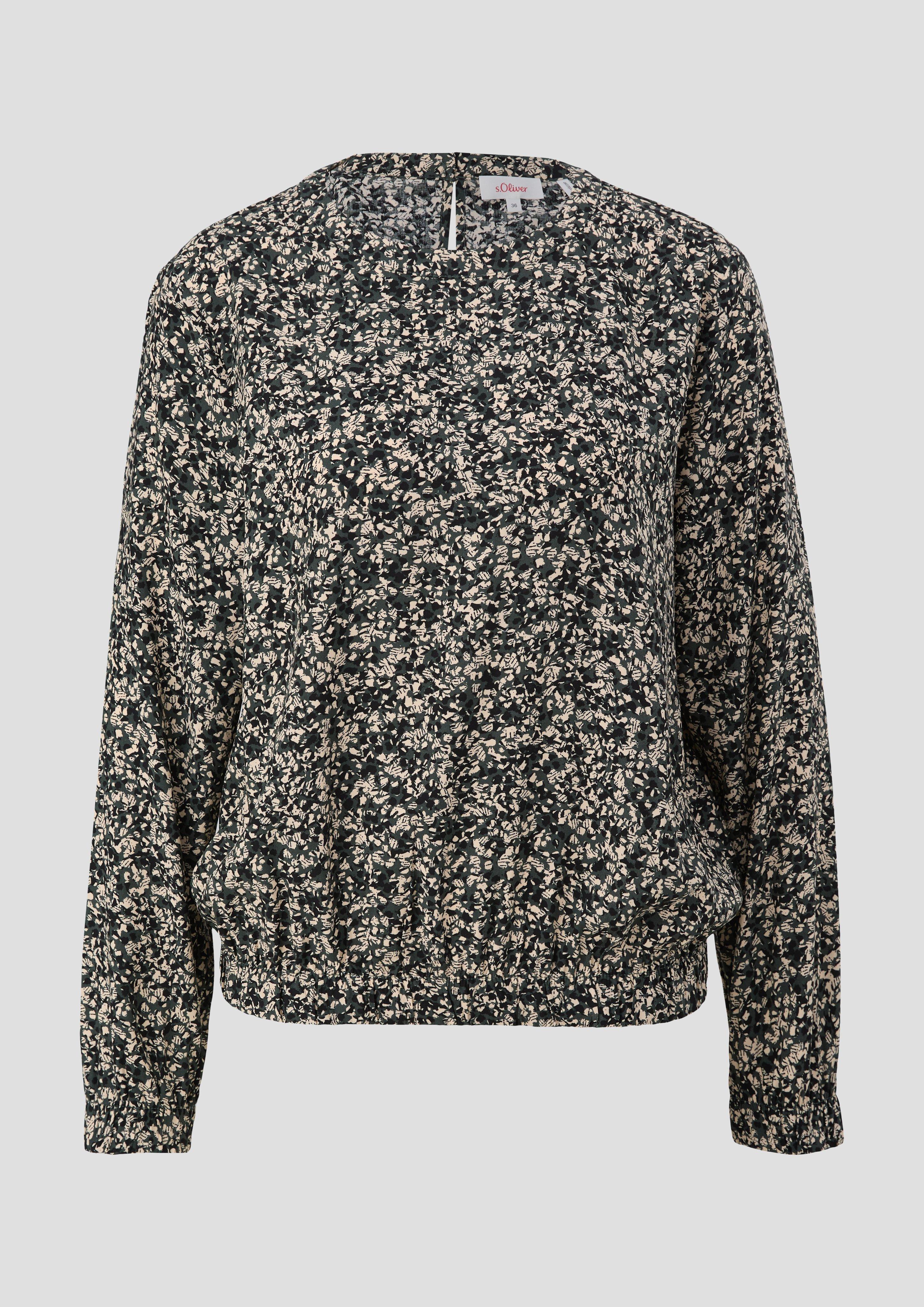 Bluse mit All-over-Print  2140590-79A6