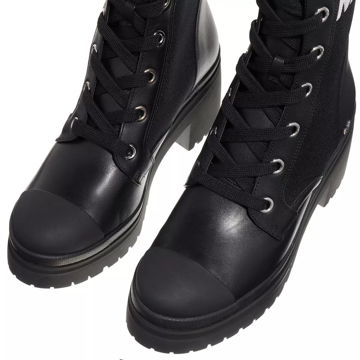 MICHAEL KORS Stiefeletten schwarz Schnürstiefel