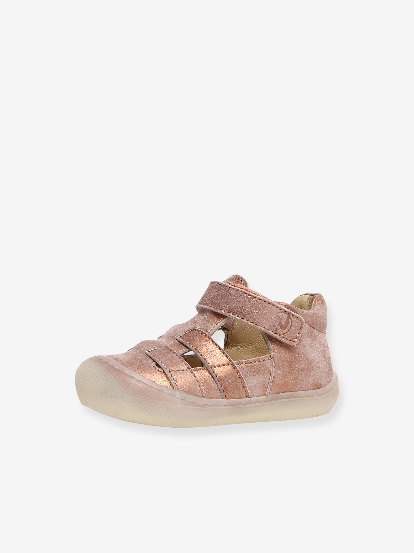 Sandales semi-ouvertes bébé Bede NATURINO® 1ers pas or