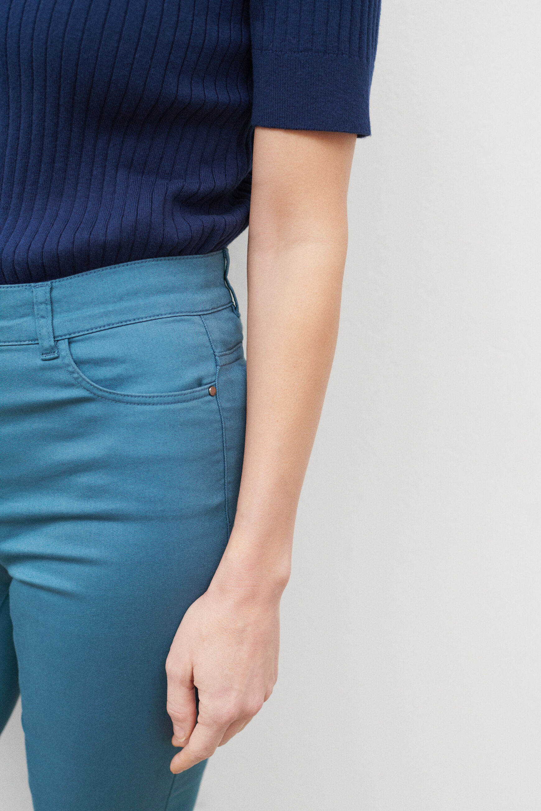 pantalon joss bleu femme