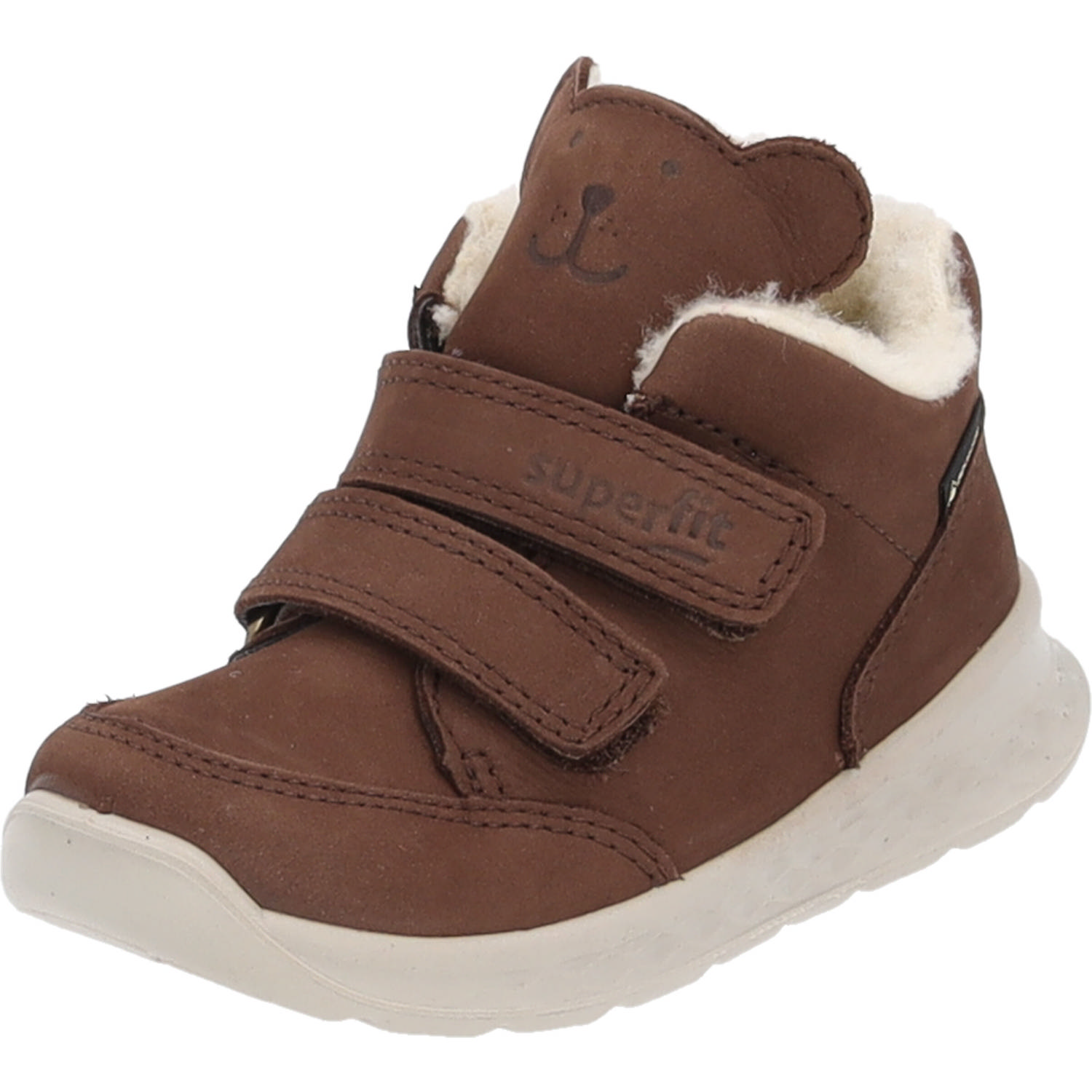Superfit BREEZE 00372 M, Lauflernschuhe, Kinder, Braun