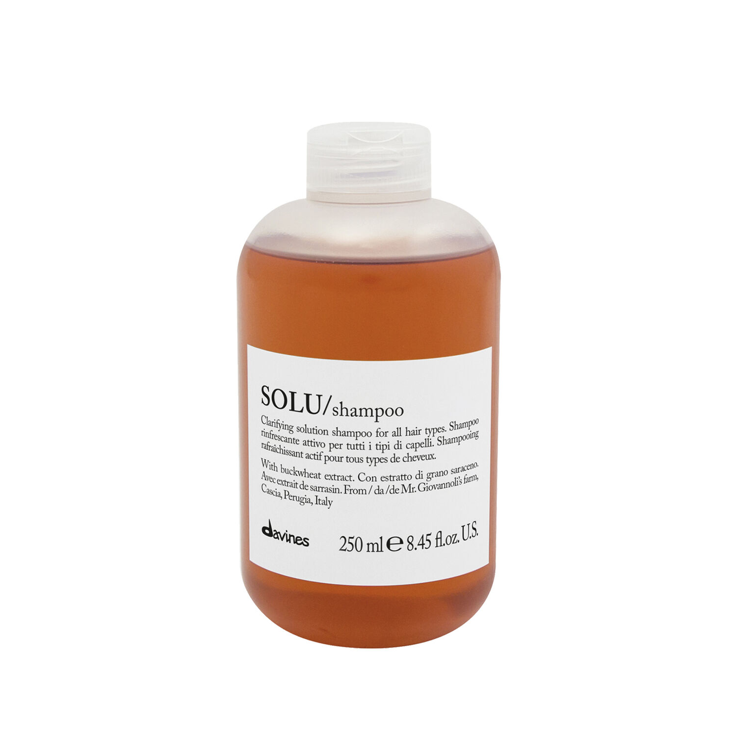 Davines SOLU Shampoo Shampooing Rafraîchissant 250 ml