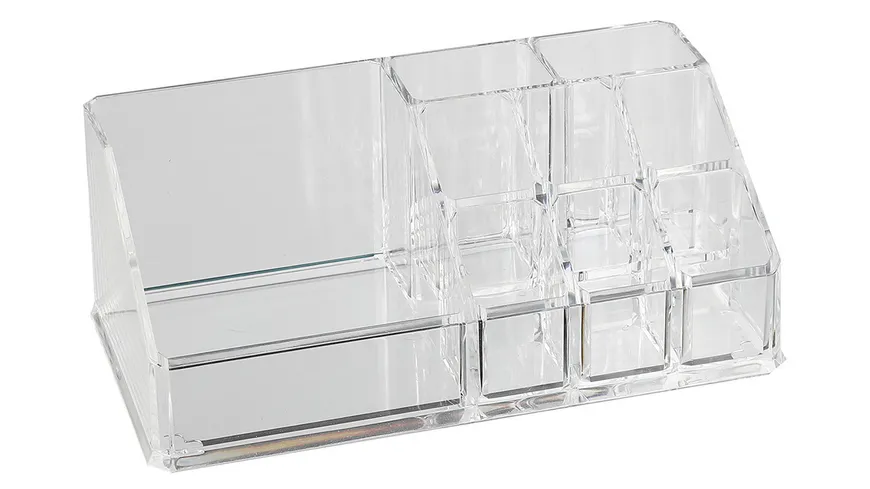 Kosmetikorganizer 9 Fächer transparent