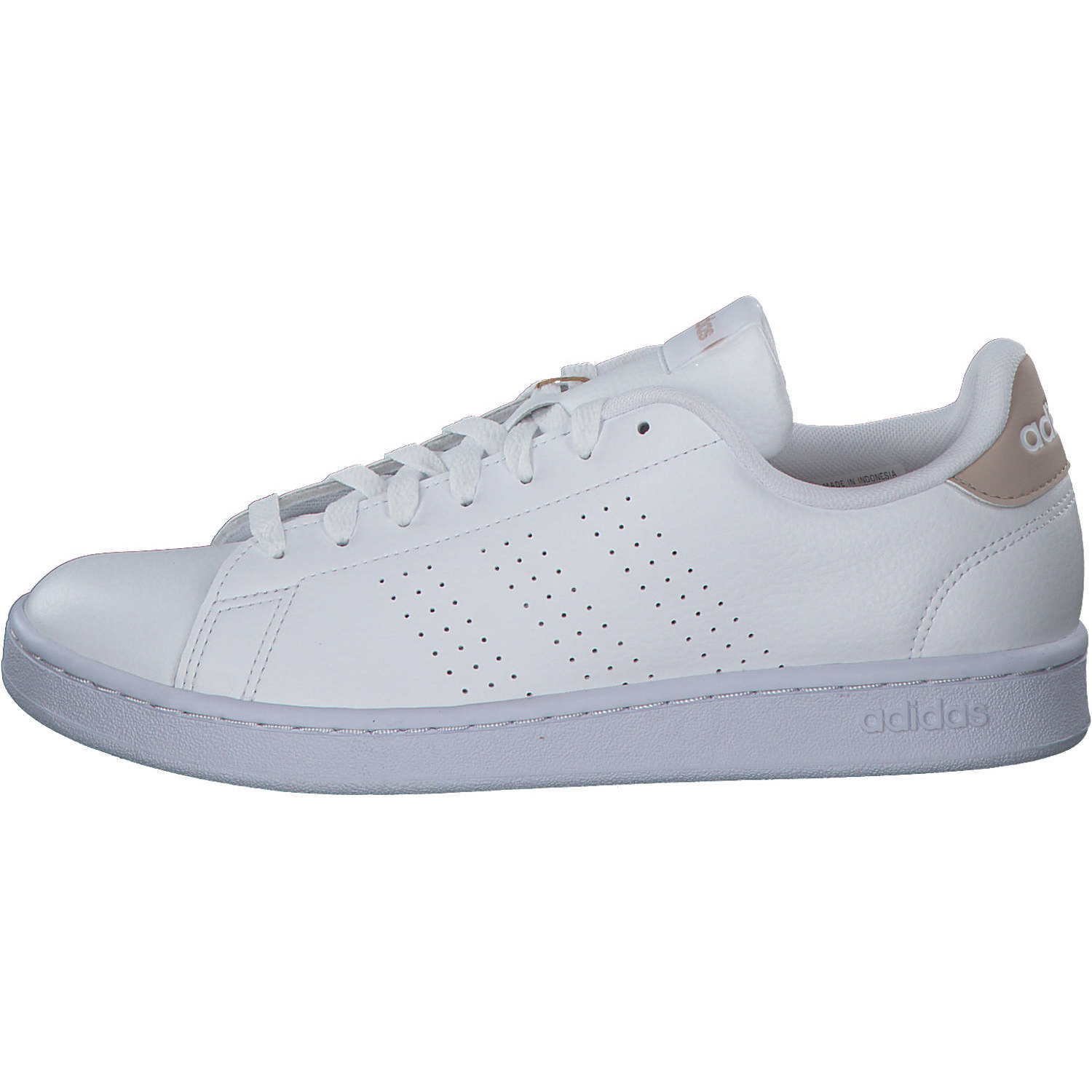 Adidas Advantage W, Schnürschuhe, Damen, white/wonder taupe