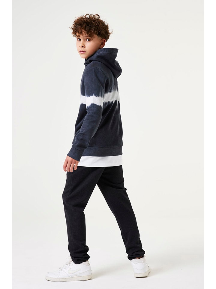 Garcia Hoodie in Anthrazit/ Weiß günstig kaufen