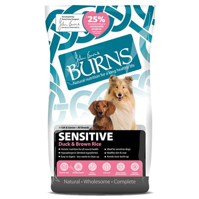 Burns Adult & Senior Sensitive - Ente & Brauner Reis