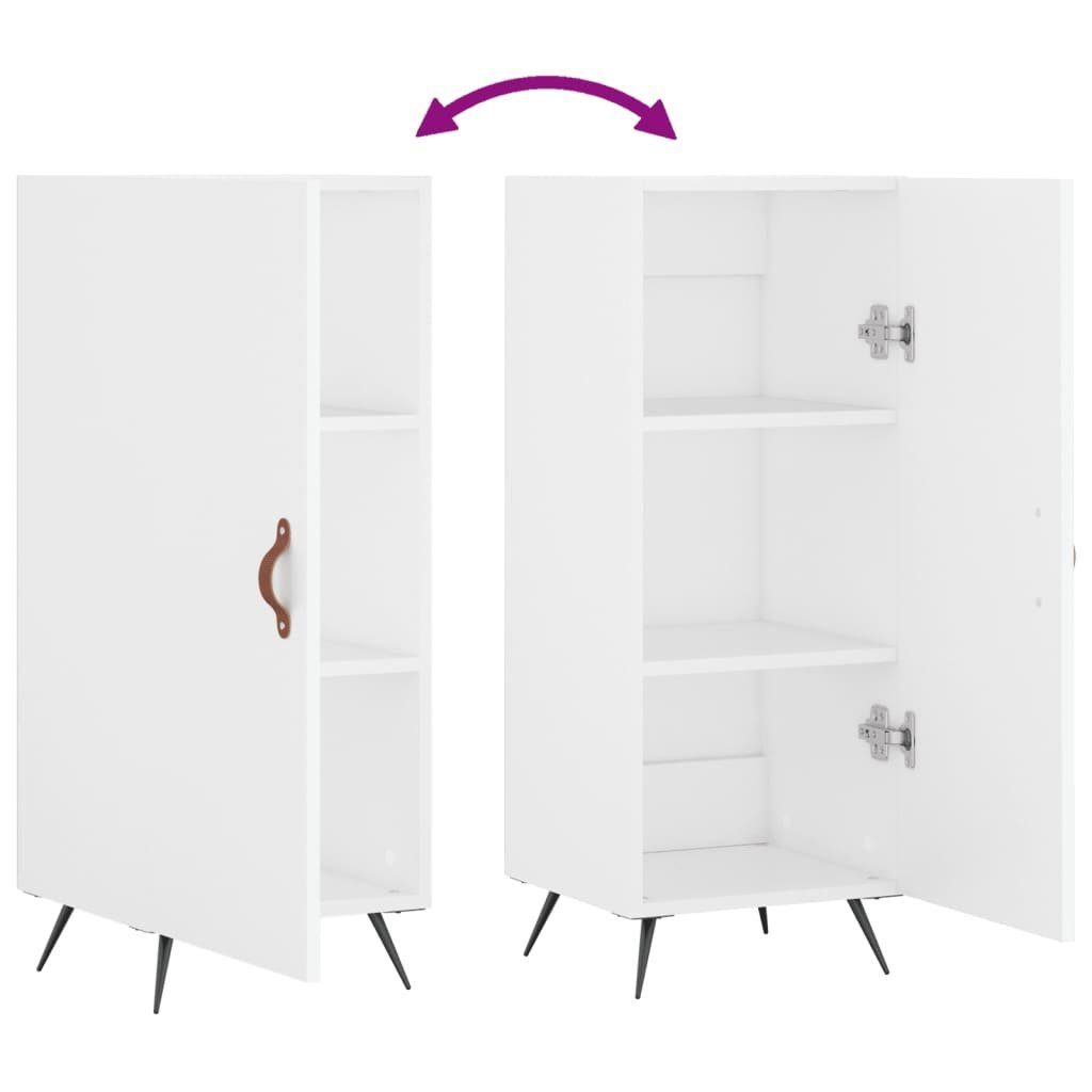 vidaXL Sideboard Sideboard Weiß 34,5x34x90 cm Holzwerkstoff (1 St)