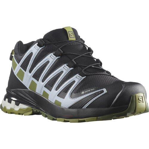 DAMEN TRAILRUNNINGSCHUHE SHOES XA PRO 3D V8 GTX W BLACK/GREEN MOS