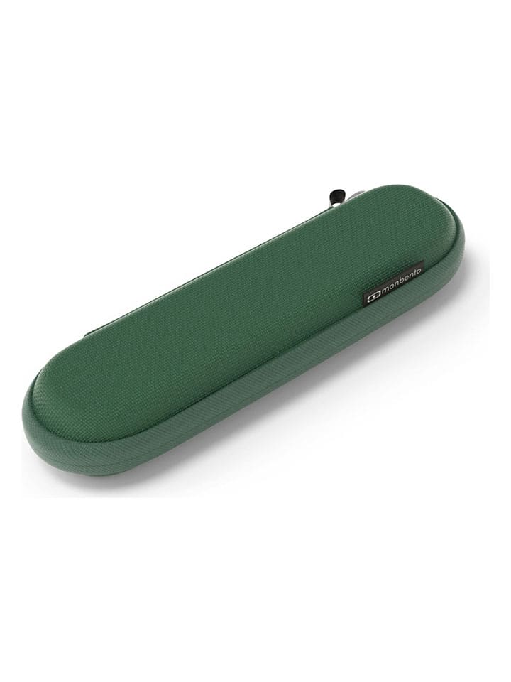 Monbento 4tlg. Set: Besteck in Grün/ Silber günstig kaufen onesize