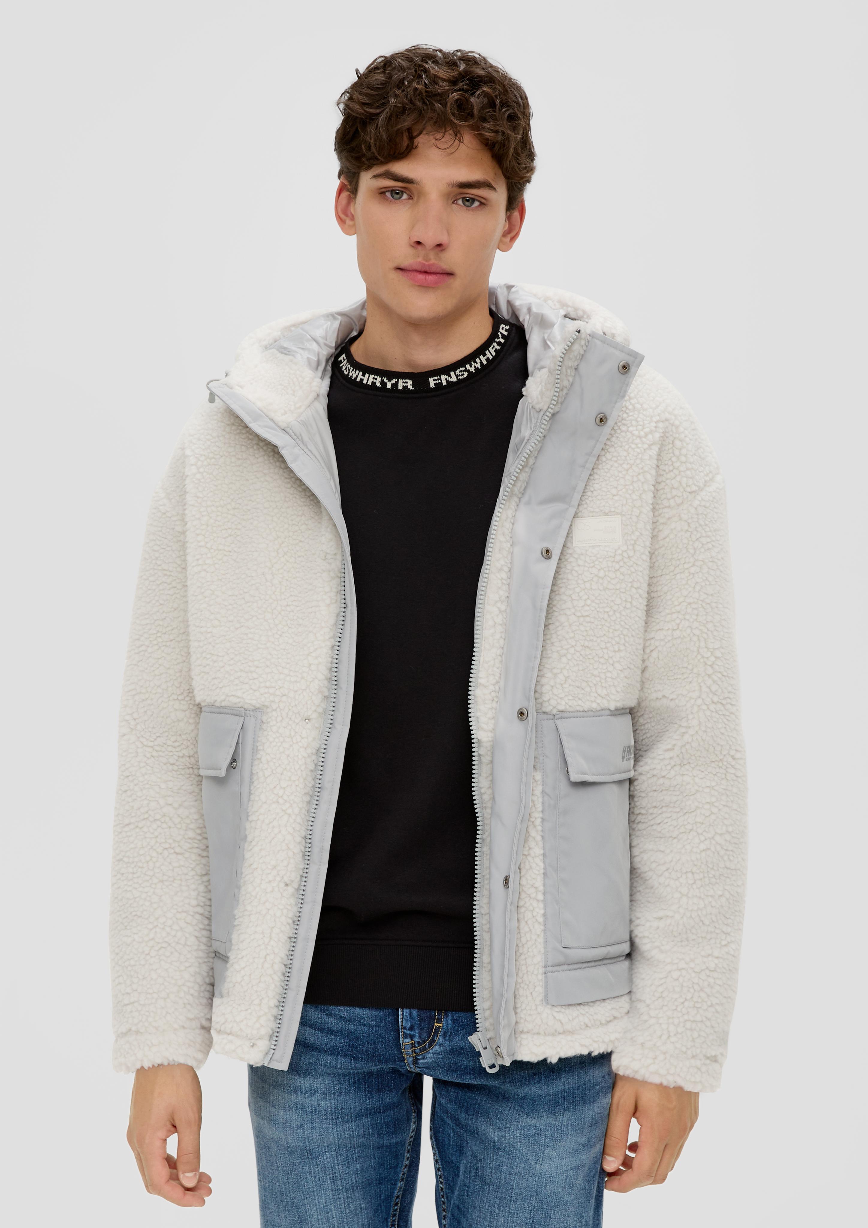 Jacke aus Teddyplüsch  2133566-0332