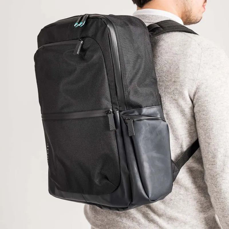 aporti Laptop Rucksack Milano - Schwarz