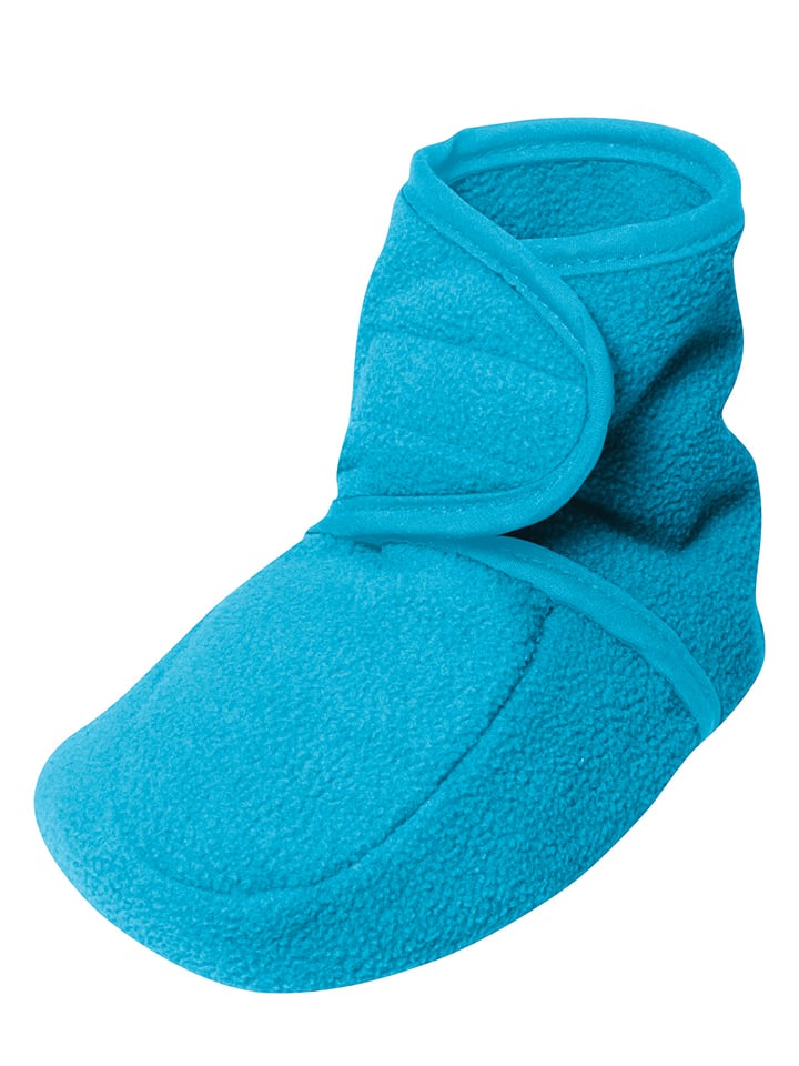 Playshoes Fleece-Krabbelschuhe in Türkis günstig kaufen