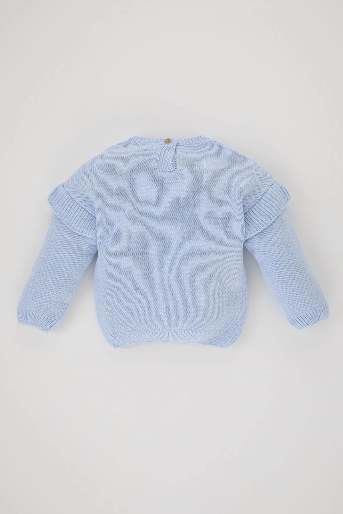 DeFacto  Baby-Pullover mit Rundhalsausschnitt und Blumenmuster