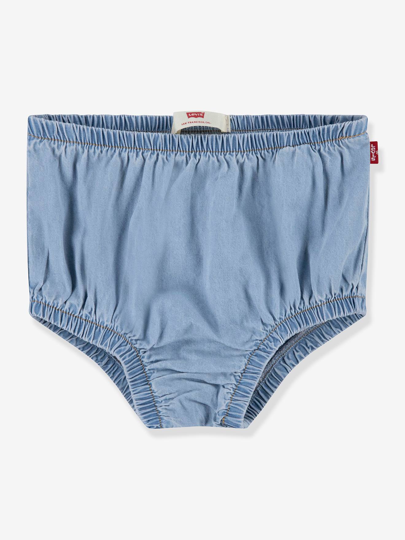 Levis Mädchen-Set: Jeanskleid & Shorts Levi's - jeansblau