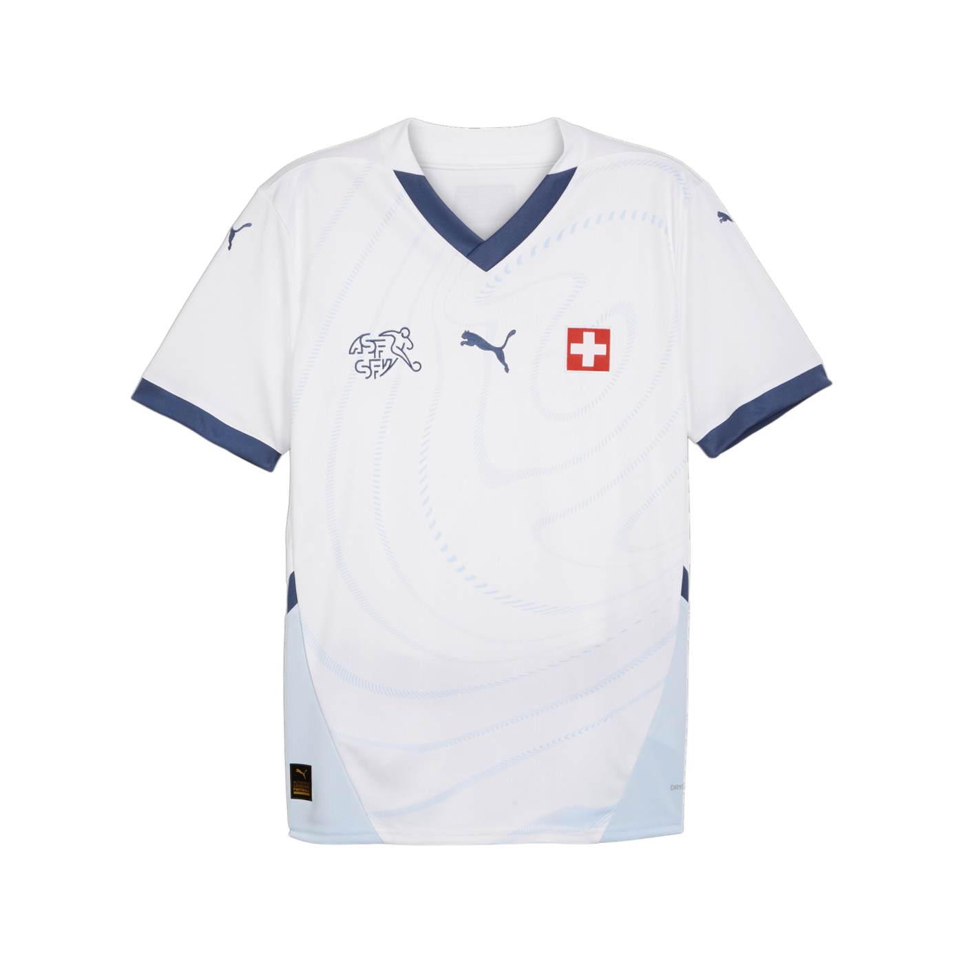 PUMA Schweiz Trikot Away EM 2024 Weiss F02