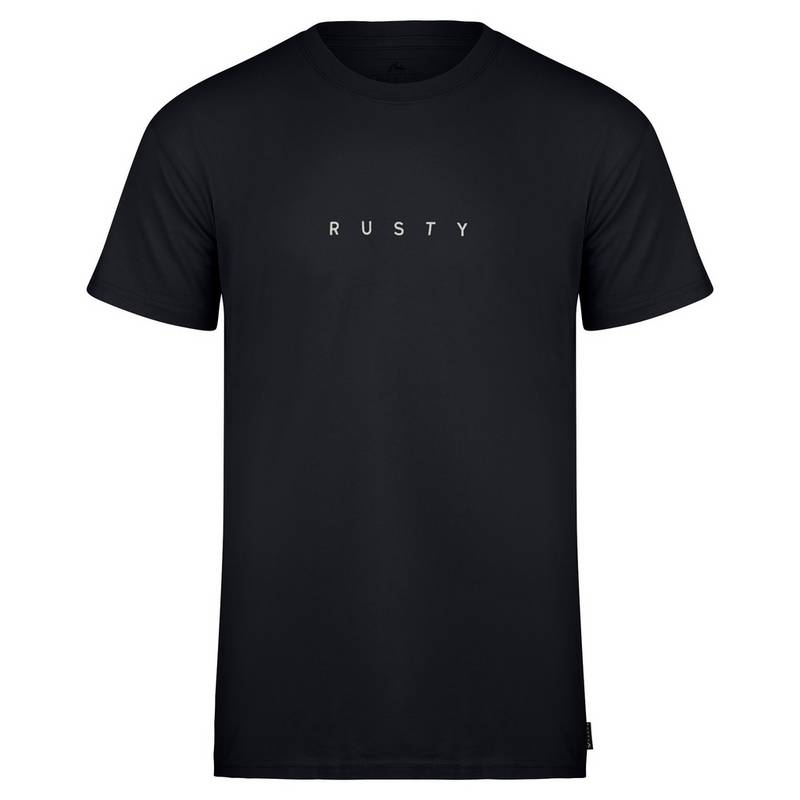 RUSTY SHORT CUT SHORT SLEEVE TEE T-Shirt Herren