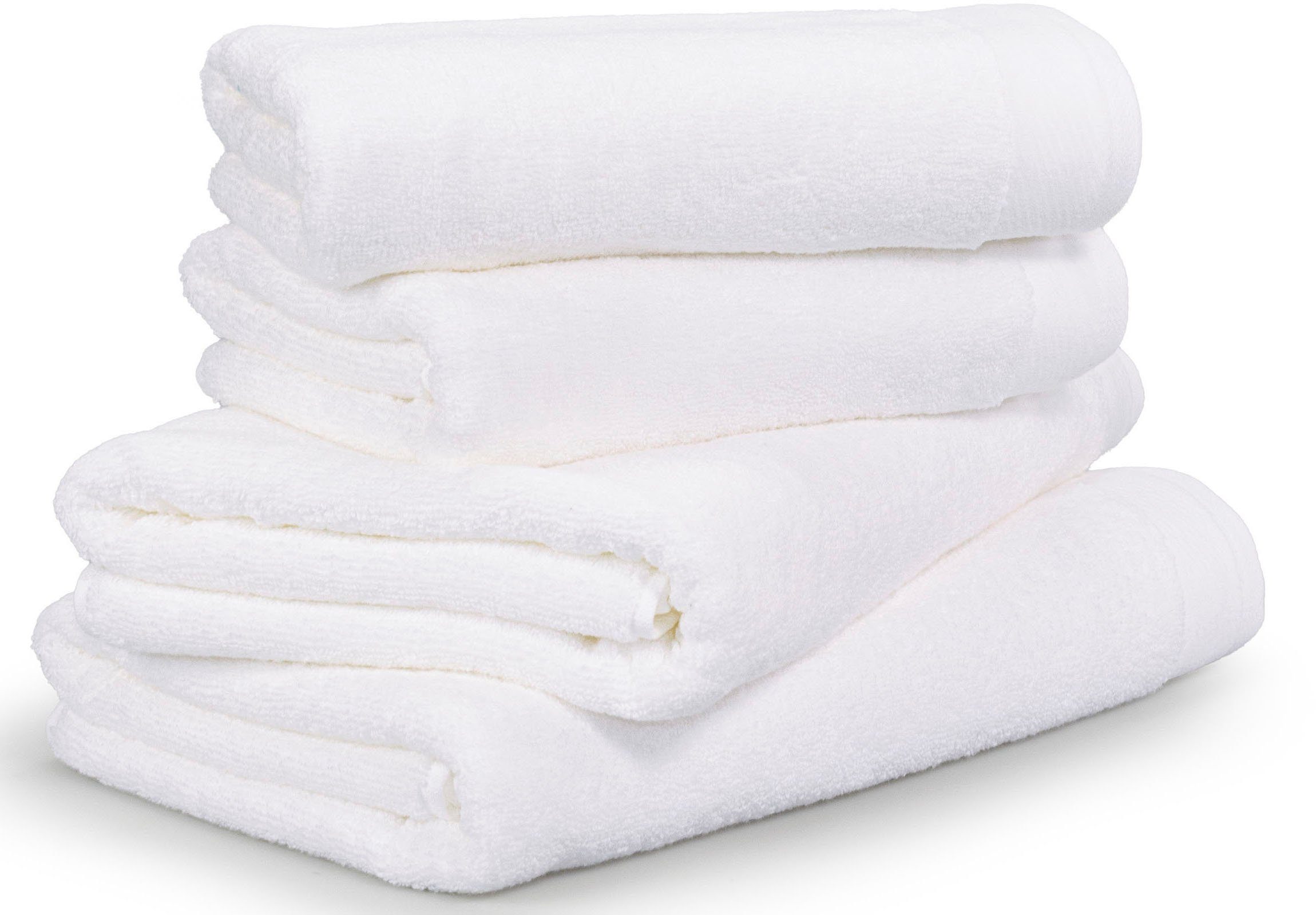 Möve Handtuch Set POOLSIDE, Walkfrottier, (4-tlg)