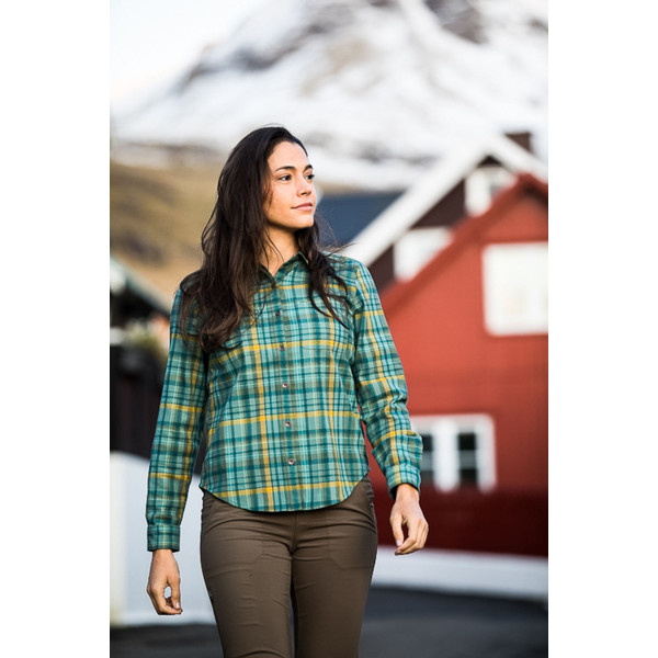 THERMOTECH FLANNEL Damen - Outdoor Bluse