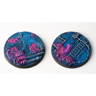 Battle Ready Bases - Alien Infestation Round 60mm (2)