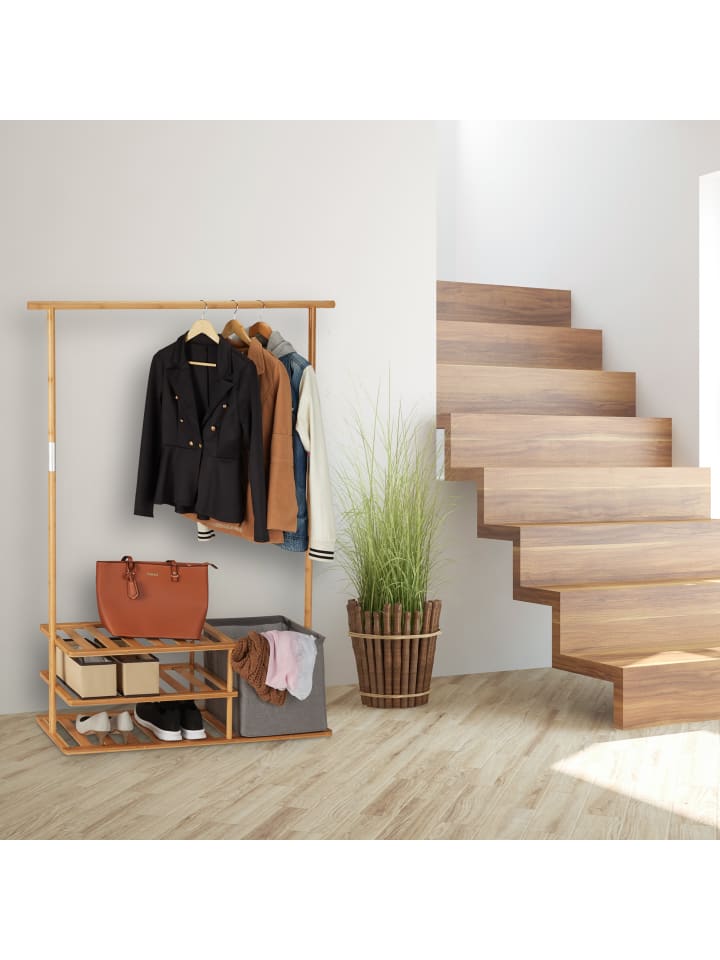 relaxdays Kleiderständer in Natur günstig kaufen onesize