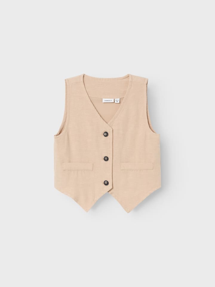 name it Anzugweste NMMFAHER WAISTCOAT in humus günstig kaufen 98