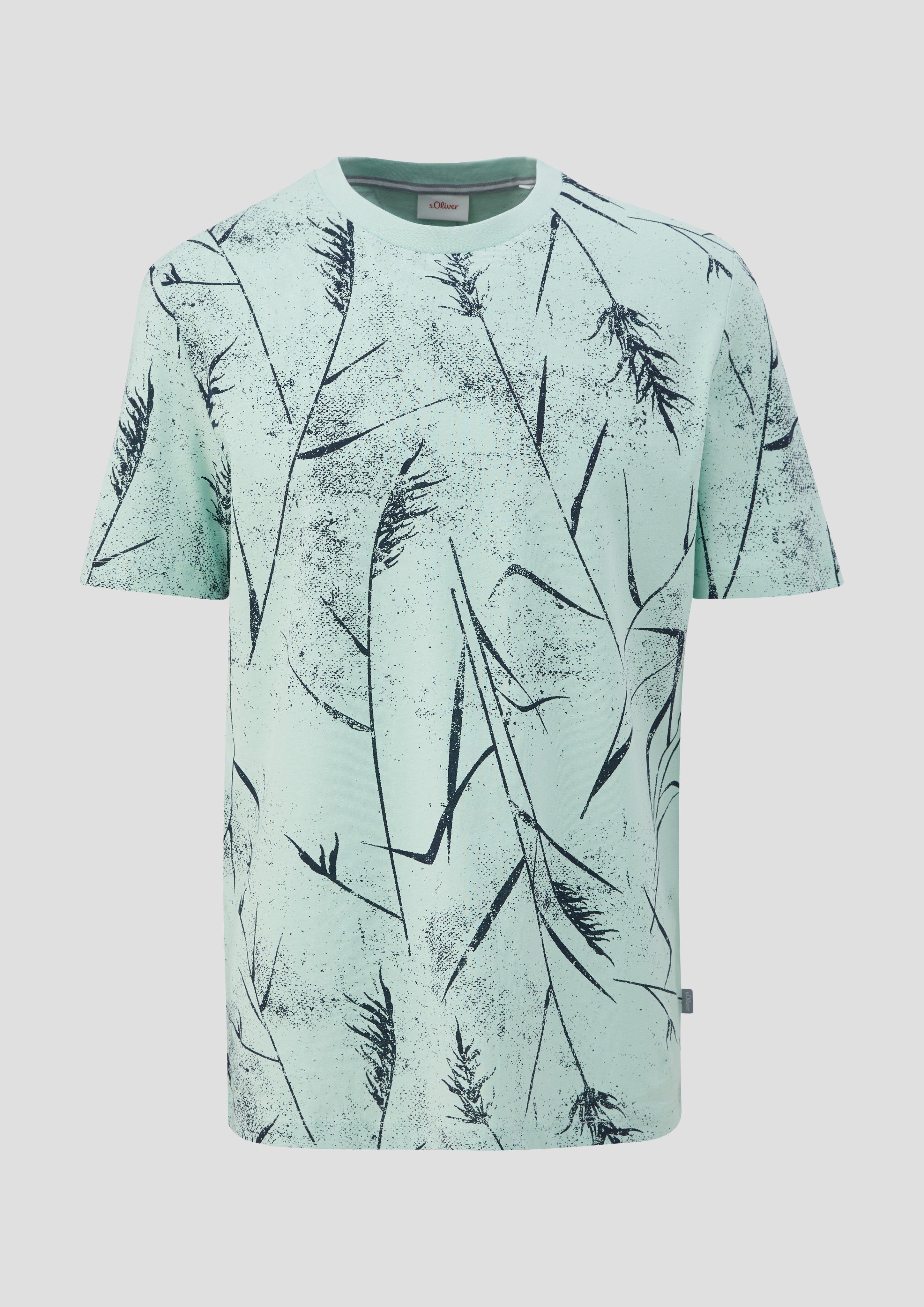 T-Shirt mit All-over-Print  2143917-65A3