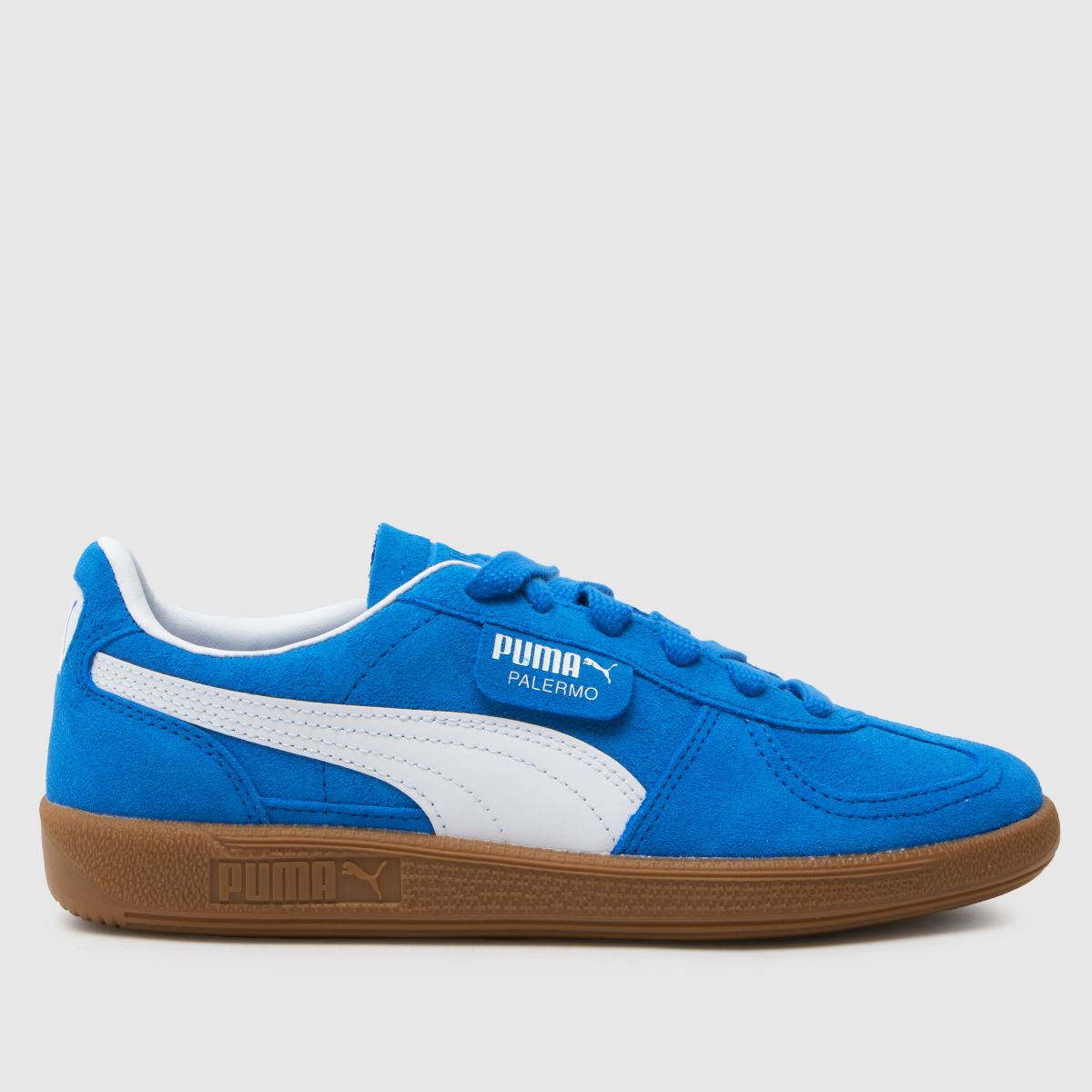 PUMA kék palermo fiú ifjúsági cipő