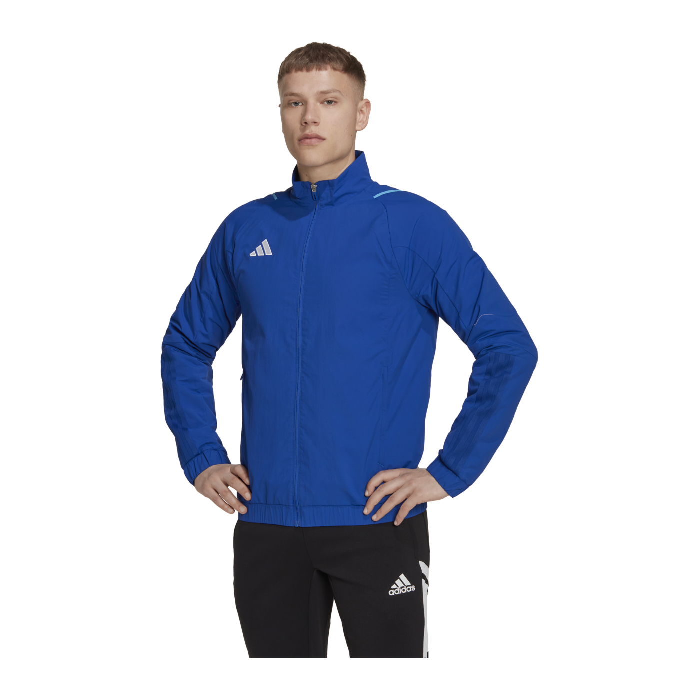 adidas Tiro 23 Competition Präsentationsjacke Blau