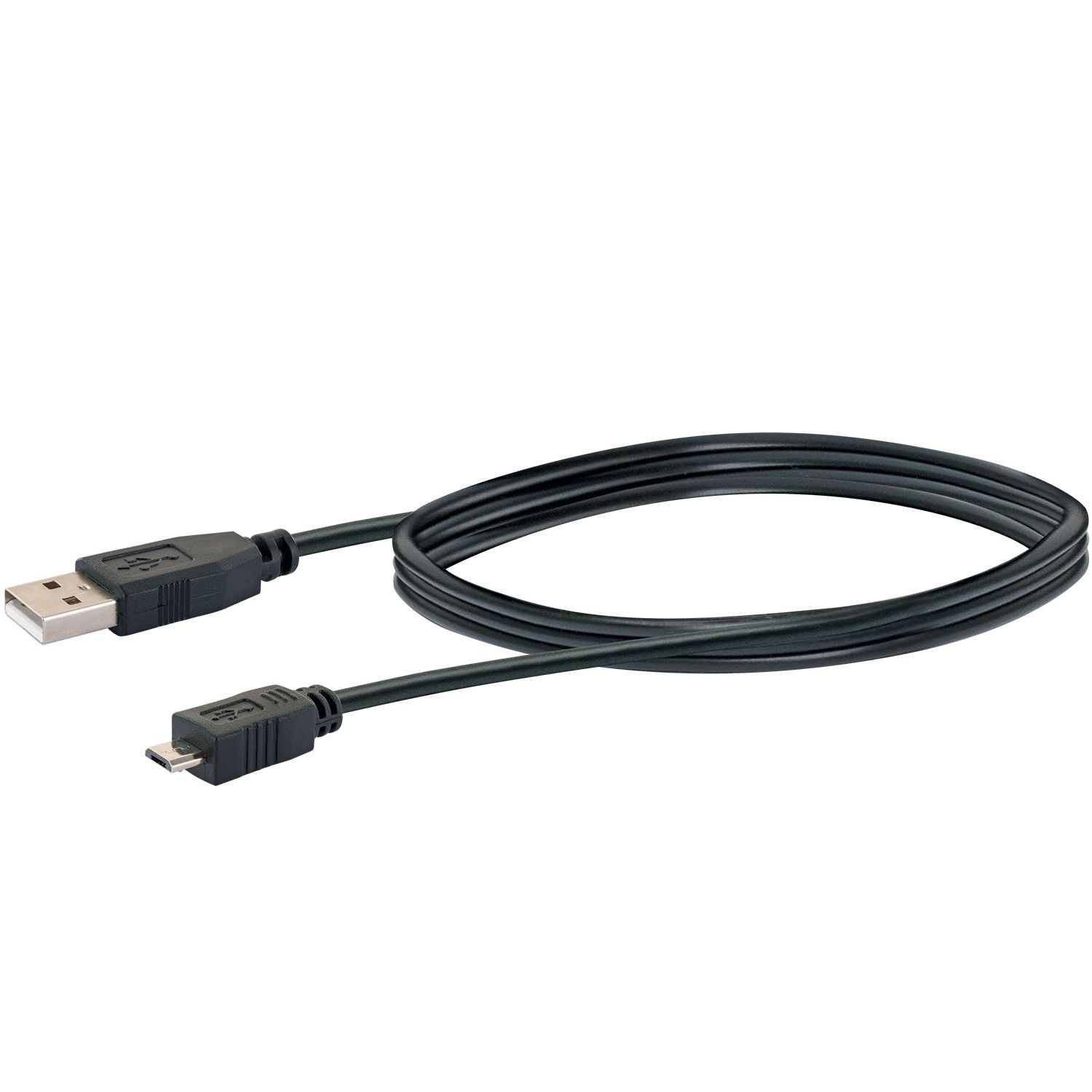 Schwaiger CK1511 1 Meter schwarzes USB 2.0-Anschlusskabel