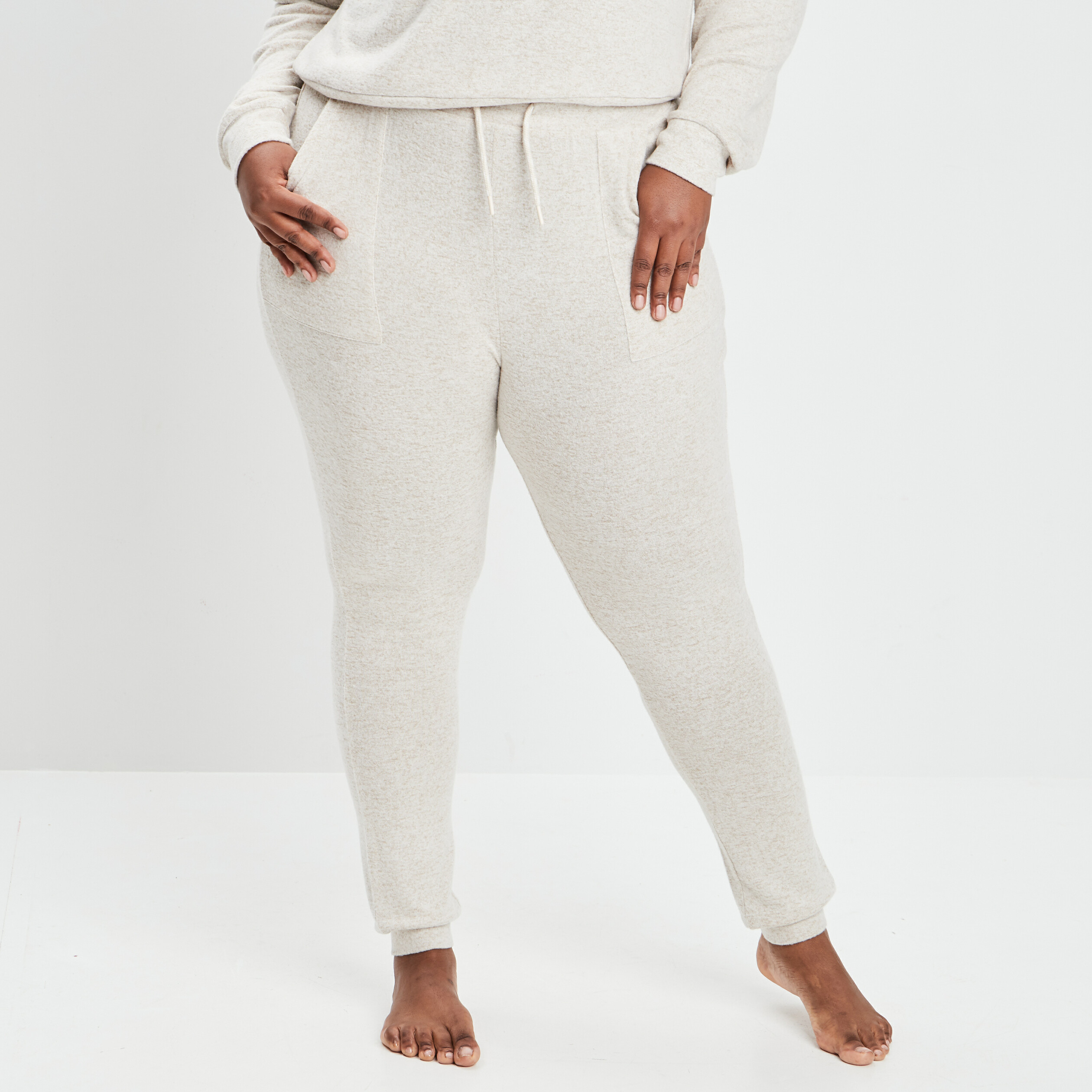Pantalon de pyjama sable femme grande taille | La Halle