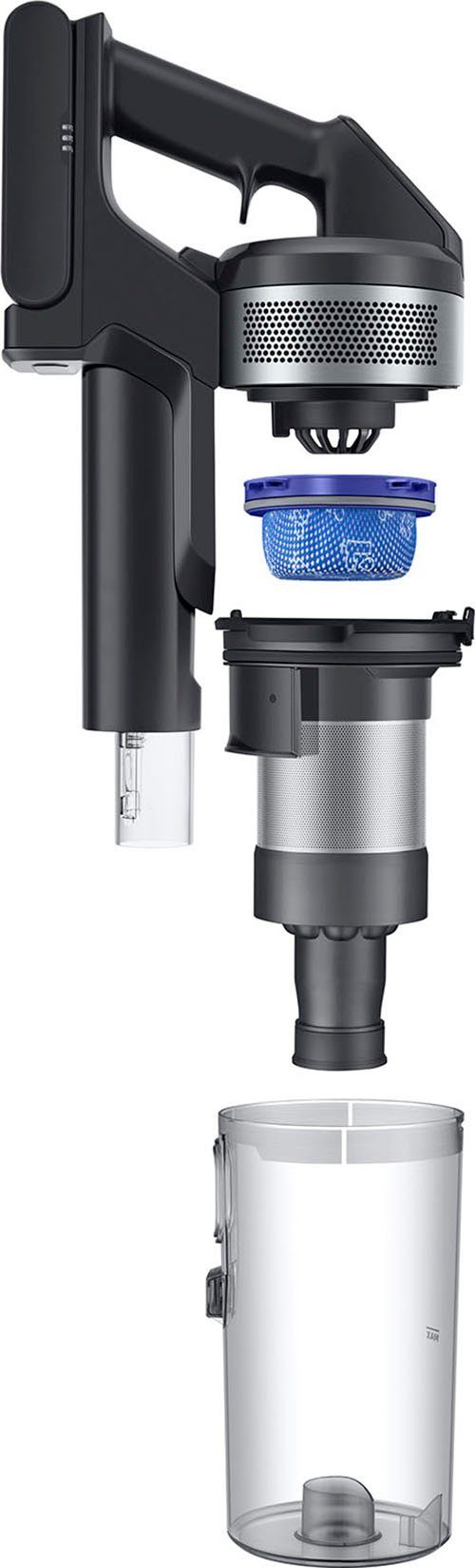 Samsung Akku-Handstaubsauger Jet 65 PetPRO, VS15A60BGR5/WD, 410 W, beutellos