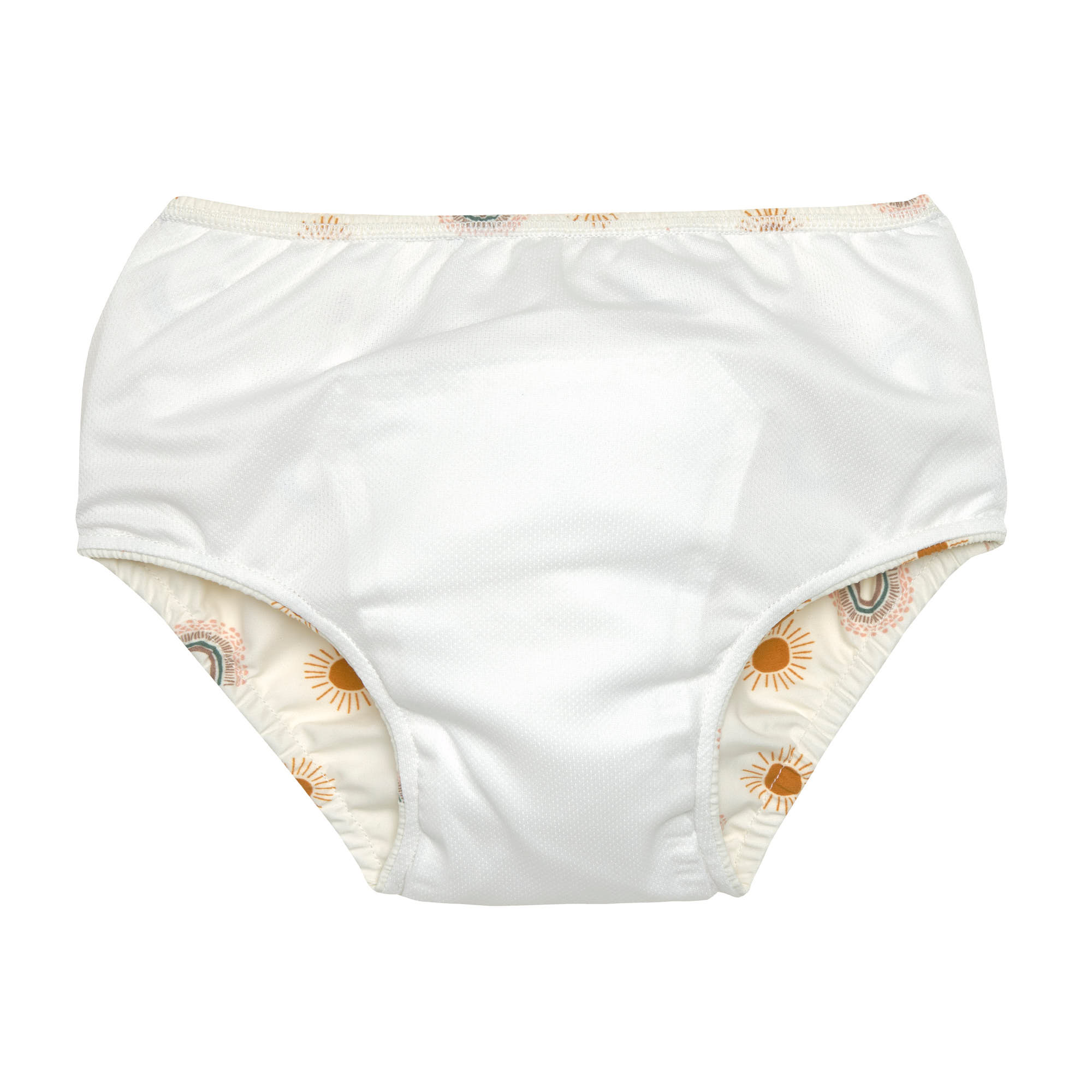 Schwimmwindel Baby - Regenbogen, Weiß