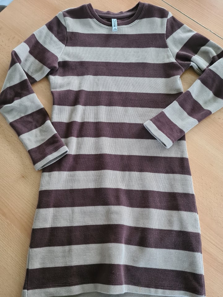 Blue Effect Kleid in Braun/ Taupe günstig kaufen 140