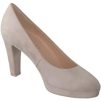 Gabor Plateau Pumps in grau