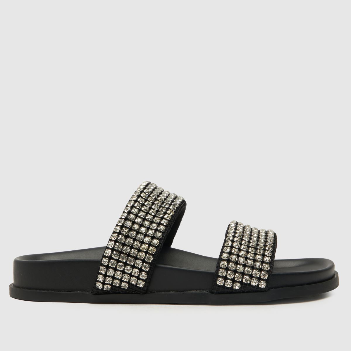 Schuh – Tessie – Svarta sandaler med utsmyckning