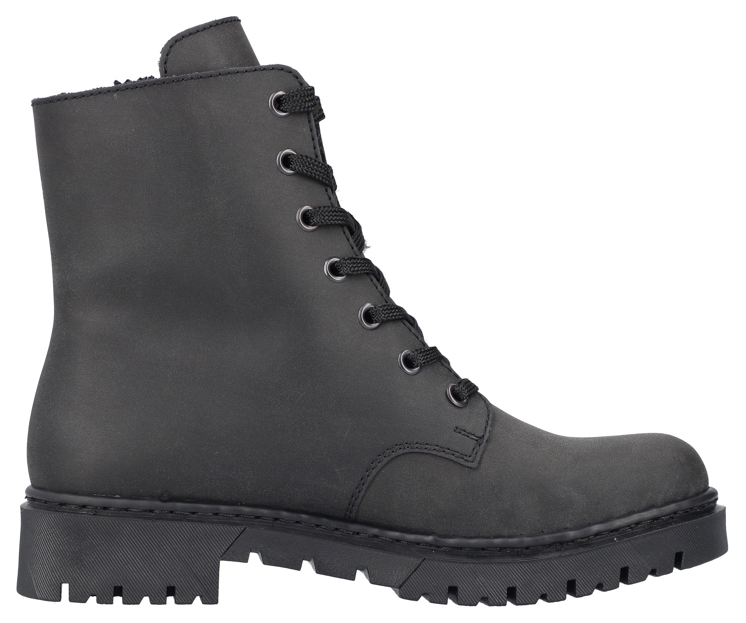 Rieker Winterstiefelette mit Reißverschluss an der Außenseite